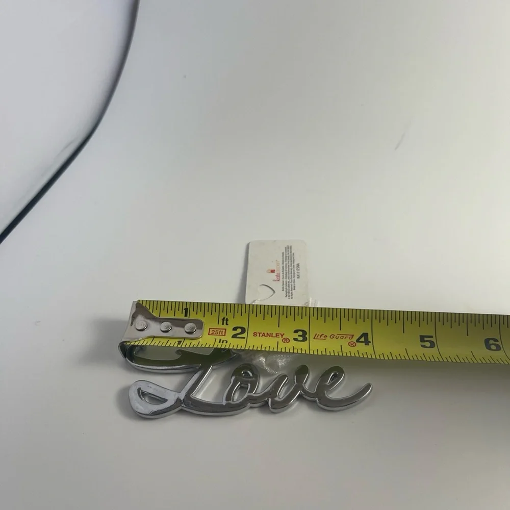 Love Bottle Opener Silver tone NEW